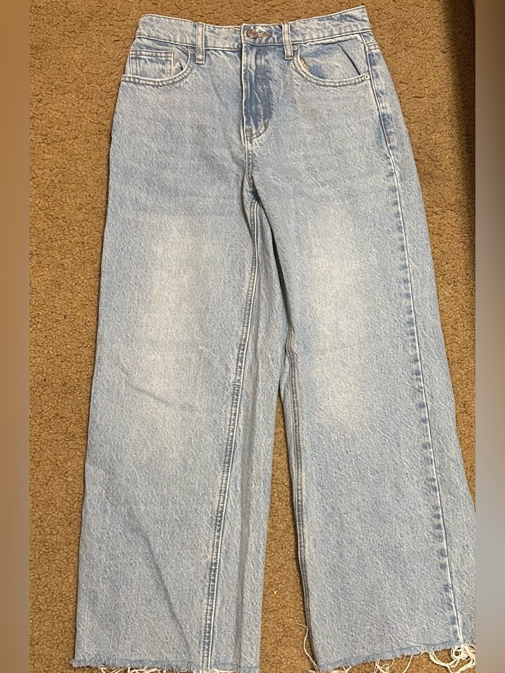 PacSun woman’s Light Wash “Nora” Wide-Leg Jeans